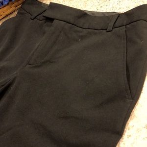Chaiken Black Tuxedo Trouser / Dress Pants Size 8